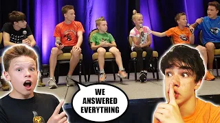 Ninja Kidz & I Answer Everything Asked at Clamour Live Q&A
