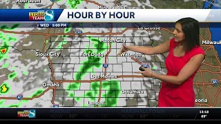 Iowa weather: Rain chances return this evening