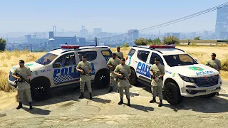 PERSEGUIÇÃO + TROCA DE TIROS PMGO | GTA 5 LSPDFR #oldbob