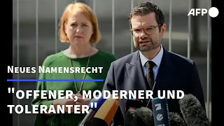 Buschmann: Neues Namensrecht "offener, moderner und toleranter" | AFP