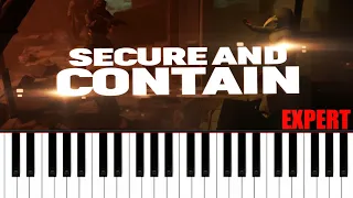 [SCP] NINE TAILED FOX SONG "Secure and Contain" - Piano Tutorial