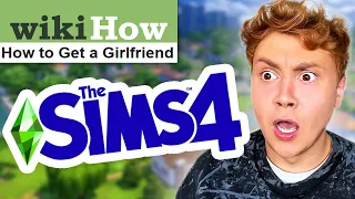 Following a WikiHow girlfriend tutorial (but in The Sims)