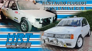 Restauro Peugeot 205 Rallye 1.3 Gruppo A