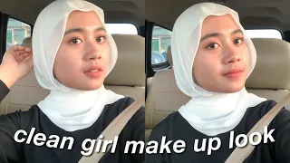 the CLEAN GIRL make up look! my everyday make up routine 2022 (indonesia)