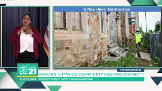 Mayors Citywide Community Meeting 8 27 20