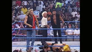 WCW Thunder 5/3/2000 The Wall vs  Total Package Russo hits Flai Ric Flair vs  Kidman  Nash and Hogan