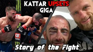 Calvin Kattar v Giga Chikadze | Full Fight Recap | Huge Upset | Spotlight | Story of the Fight