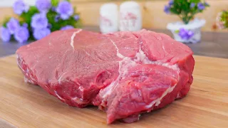 Tender beef in 15 minutes! The Secret to Softening the Toughest Beef!