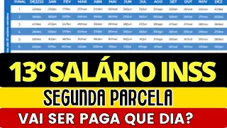 PAGAMENTO 13º SALÁRIO INSS: SEGUNDA PARCELA VAI COMEÇAR A SER PAGA QUE DIA?