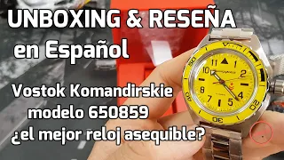 Vostok Komandirskie de los mejores relojes asequibles y es Ruso! Unboxing & Reseña en Español