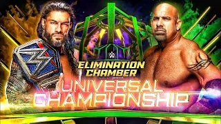 WWE: Elimination Chamber 2022 Roman Reigns vs Goldberg Promo