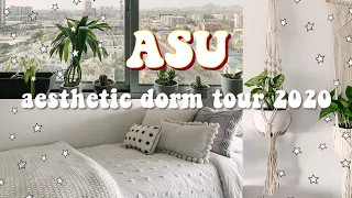 Aesthetic College Dorm Tour 2020 | Arizona State University (Taylor Place/Gordon Commons)