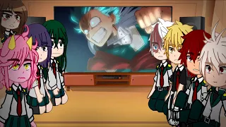 Bnha students react to Deku vs Overhaul! [] FORGOTTEN DEKU AU [] (credits in desc. [] Emi Hani