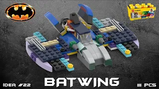 Batwing Batman Lego Classic 10696 (Tutorial) IDEA#22