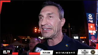 'I DONT WANT TO TALK ABOUT THAT' - WLADIMIR KLITSCHKO INSISTS USYK BEATS FURY, NO COMMENT ON AJ-FURY