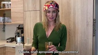 "Stir crazy challenge" — Caity Lotz para Cosmopolitan.