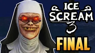 FINAL SECRETO de ICE SCREAM 3 ¡ Evil Nun es la madre del Heladero Rod !