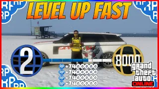 *SOLO* THIS IS NOW THE FASTEST WAY TO LEVEL UP IN GTA 5 ONLINE (LEVEL FROM 1-100 IN A DAY) RP METHOD