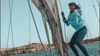 Sail training with the LADIES and some SECRETS no one told you - Catalina 36