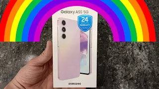 Samsung Galaxy A55 5G 2024 Unboxing 📱