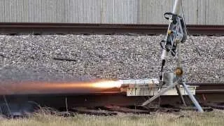 N2O/PVC Hybrid Rocket Motor Static Test 12/2012