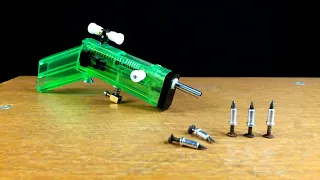 How I Made a Full Power Mini Gun Toy