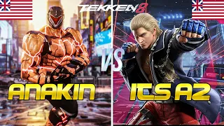 Tekken 8 ▰ ANAKIN (Jack-8) Vs ItsA2 (Steve Fox) ▰ Ranked Matches