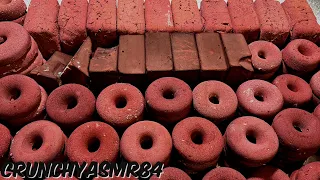 Milk & Dark Chocolate Pasted & Dyed Blocks w/Chocolate Donuts | Oddly Satisfying | @gin14