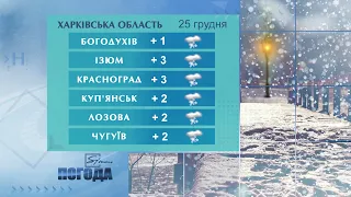 Погода на 25 грудня 2021