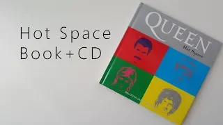 QUEEN Hot Space Książka + CD | Unboxing
