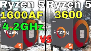 Ryzen 5 1600 AF OC vs Ryzen 5 3600 Gaming Benchmark with an RTX 2070 OC | ryzen 5 | dark home50