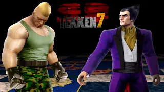 Tekken 7 - Retro Tekken 2 Style Jack vs Kazuya!