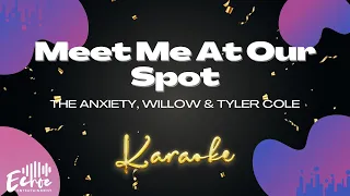 THE ANXIETY, WILLOW & Tyler Cole - Meet Me At Our Spot (Karaoke Version, Original Music)