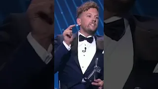 Dylan Alcott and Tony Armstrong gives speeches at Logie Awards