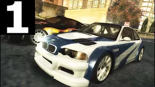 Need For Speed: Most Wanted Walkthrough Gameplay Part 1 (No Commentary Playthrough) (NFS MW 2005)