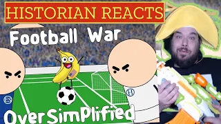 Oversimplified - Football War | History Teacher Reaction