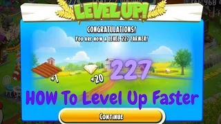 Hay Day Level Up To 227 | How To Level Up Faster With 2x Xps Truck Event | Tips To Level Up Faster
