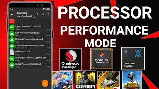 Processor Performance Mode ! Boost Performance ! Max FPS Fix Lag - No Root