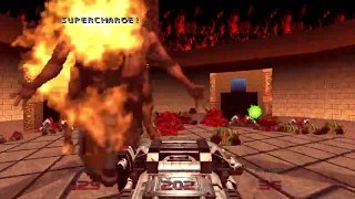 DOOM 64 - The Absolution - Mother of All Demons Boss Fight (I Own Doom Difficulty, No Keys)