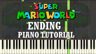 Super Mario World - Ending Theme - Piano Arrangement / Tutorial