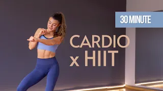 30 MIN ALL STANDING CARDIO HIIT 🔥💦 No Squats No lunges NO REPEATS | FULL WORKOUT Trening na stojąco