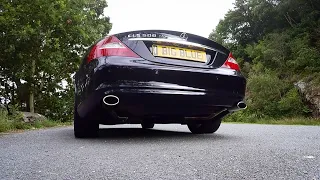 CLS500 Straight Pipe (BEFORE & AFTER) Exhaust Sound - Muffler Delete 5.5 V8