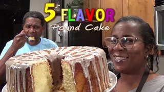 5 Flavor Pound Cake | Another Classic | Flavors Inspired By My Mother-In-💗 | PoundCake👑