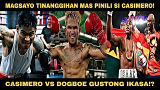 NAKU! Magsayo Tinanggihan Mas Pinili si Casimero! Dogboe vs Casimero Gusto Ikasa!?