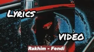 Rakhim-Fendi(караоке/текст//слова песни)