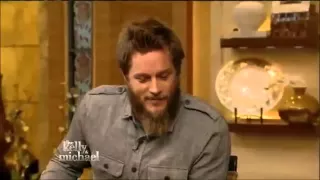 TRAVIS FIMMEL Interview Live! With Kelly and Michael  movie “Vikings”