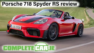 The 718 Spyder RS is the last mid-engined petrol Porsche