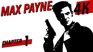 [4K 60] MAX PAYNE. Walkthrough part 1 - The American Dream: Prologue & Roscoe Street Station