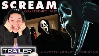 Scream Official Trailer Reaction | Scream 5 2022 | What's Your Favorite Scary Movie?