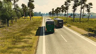 Euro Truck Simulator 2 - Mercedes Travego Bus Mod